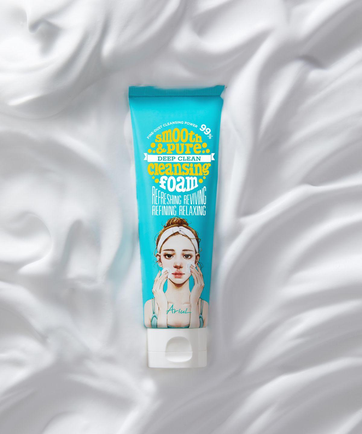 Ariul Smooth & Pure Deep Clean Cleansing Foam 120ml