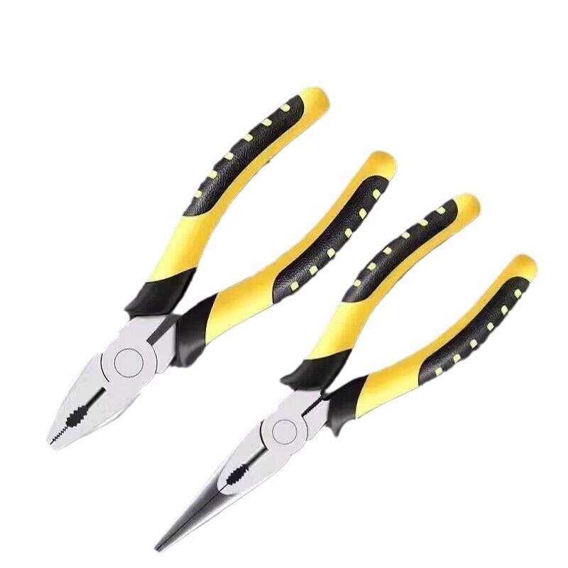 Multifunctional Angled & Pointed Nose Wire Cutters for Electricians