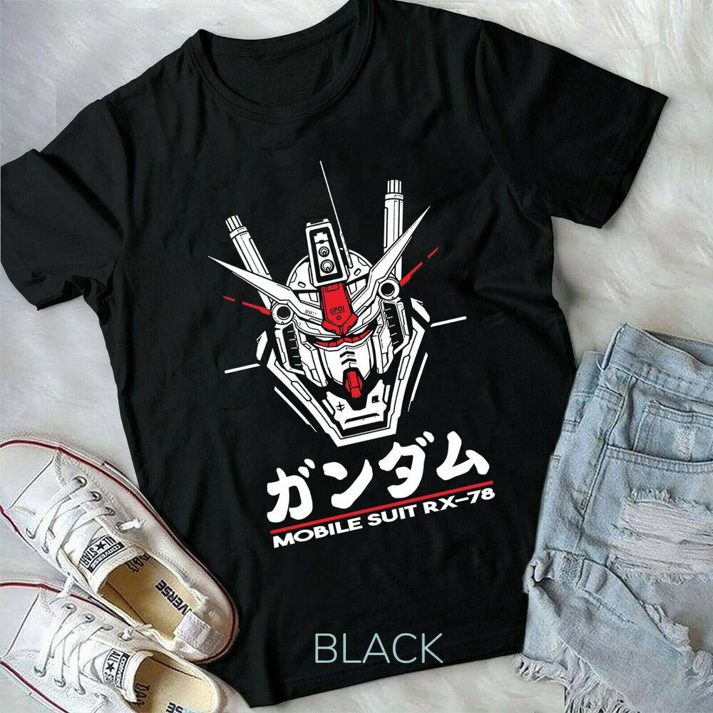 

Gundam RX-78-2 Head Robot Anime Video Games New Unisex T-shirt 4XL