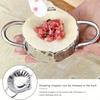 1pc Stainless Steel Dumpling Maker, Dumpling Skin Cutter, Kitchen Handmade Dumpling Wrapping Tool, For Making Dumplings And Pastries