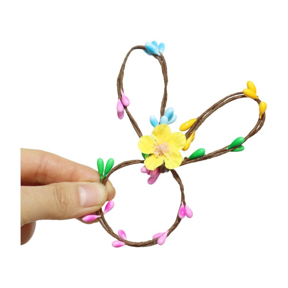 

5PCS Cartoon Festive Napkin Buckle Funny Napkin Loops Decorative Ring Party Table Decoration жёлтый