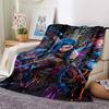 1pc Blanket - League of Legends Jinx  Print Design,Lightweight Blanket for Sofa,Bed- Soft &Warm,Gift for All Seasons