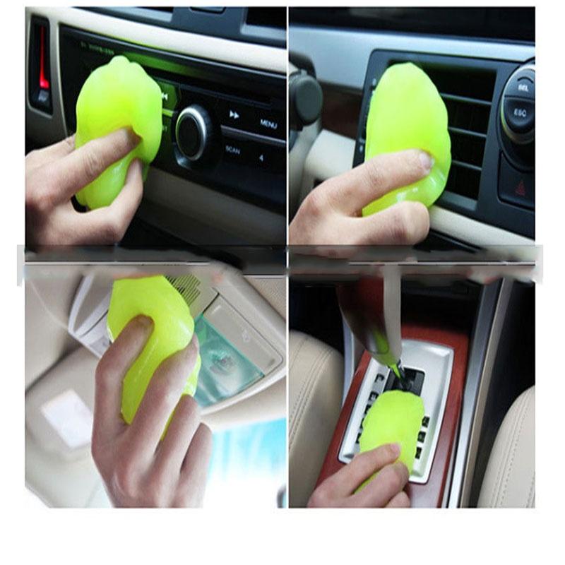 Effortless Second Generation Crystal Car Outlet Cleaning Glue With Soft And Effective Gel Material