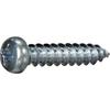 TRUSCO Pan Head Tapping Screws, Type 1A, Nickel-plated, M3 X 20, 20 Pieces, Small Pack, Y833-0320