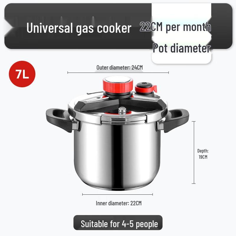 

Thickened Stainless Steel Pressure Cooker