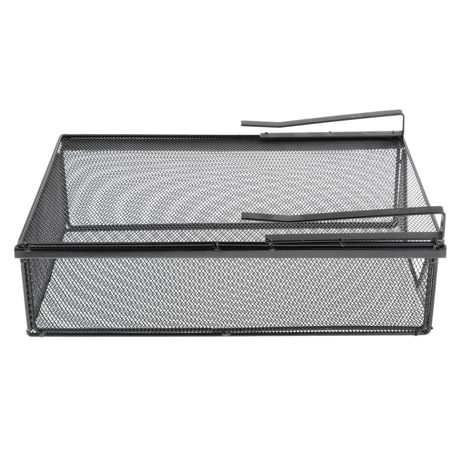 

Подвесной выдвижной органайзер для ящика, прочный, сверхпрочный, органайзер для носочного ящика, держатель для шкафа, ящик для дома, шкафа, спальни чёрный