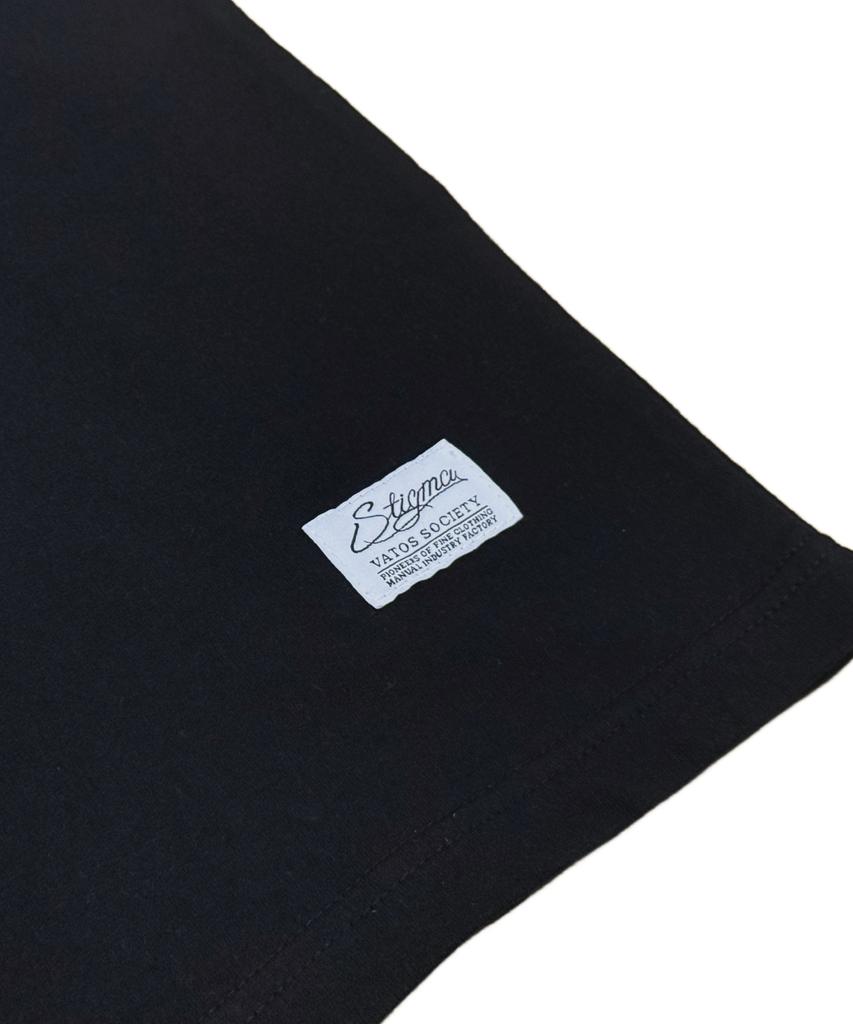 STIGMA Scrt Washed Pocket T-Shirts Black
