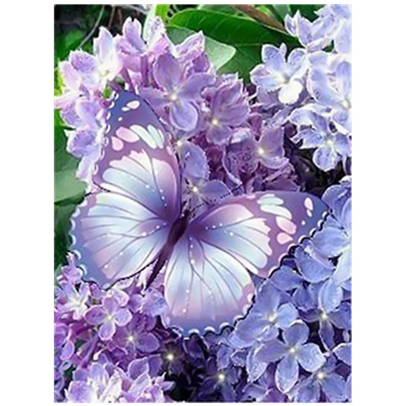Volle 30X40CM 5D Diy Diamant malerei Farbe schmetterling Stickerei Kreuz Stich Home Decor Handmade