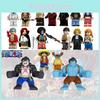 One Piece Král pirátů Sběratelská sada hraček Shanks Whitebeard Ace Sabo Nightmare Luffy A Monkey D. Luffy Stavebnice