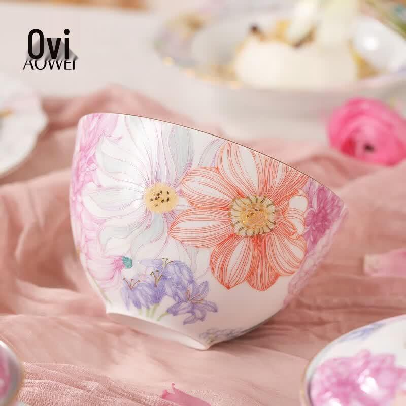 Aowei Jingdezhen Ceramic Dining Bowl
