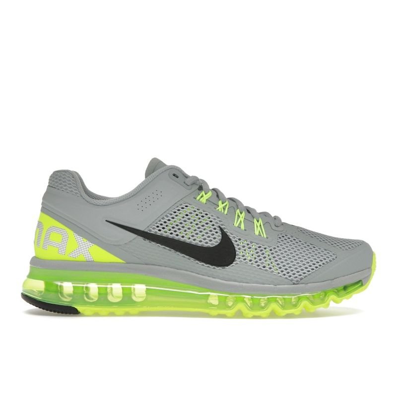 

Nike Air Max 2013 Wolf Grey Volt Black Men Sneakers HF3660-003 44