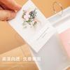 Acrylic Photo Collection Rack Desktop Photo Album Stand Flip Page Card Holder for 3/4/5/6 Inch Photos