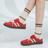 Spring/Autumn Lace-Up Comfortable Large Size Walking Shoes Fashionable New Round Head Sexy Thick Sole Casual Sneakers For Women