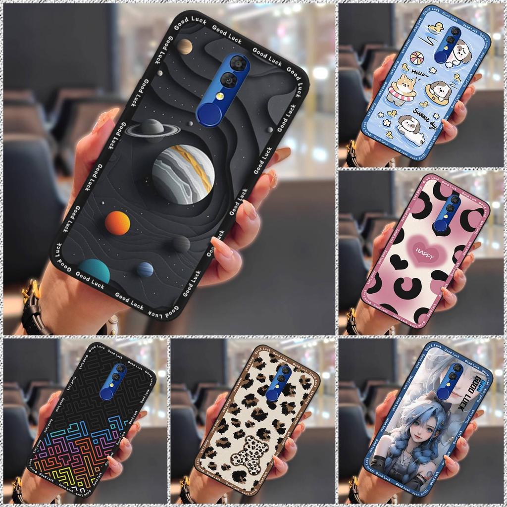 Waterproof Cover Phone Case For Alcatel 3 2019 Anti-knock Dirt-resistant Full Wrap Protective Anti-dust Silicone TPU