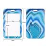Marble Texture Phone Lanyard & Card Holder for Student/Work ID, Meal & Bus Access.