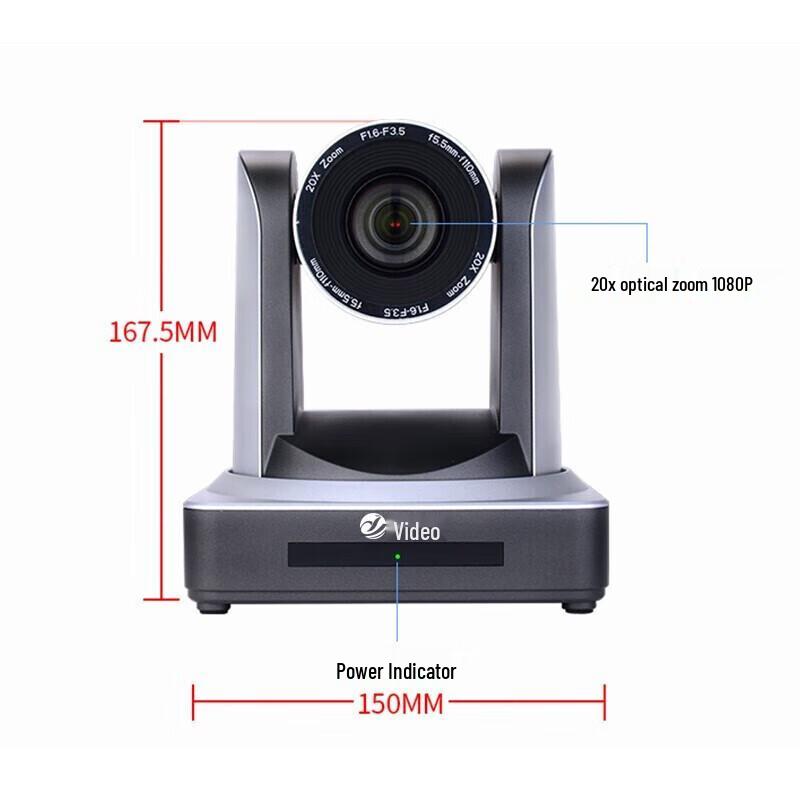JiaShiYing 1080P HD Live Streaming PTZ Camera