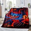Huggy Wuggy Theme Printed Blanket - Perfect for Couch, Bed, Travel & Outdoor Use | Machine Washable, Cozy & Durable.