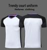 Unisex Basketball Referee Uniform: Short-Sleeved Top & Long Pants, Breathable Sports Attire