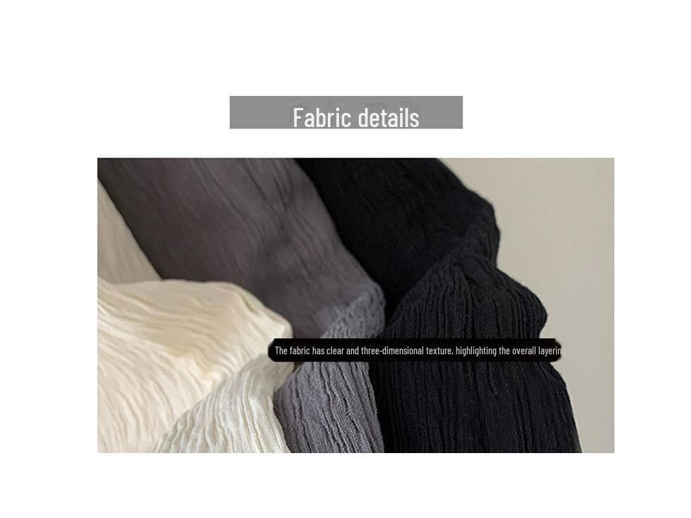 Plissierter Umstandsrock - Leicht, locker geschnitten, mittellang mit Seitenschlitz