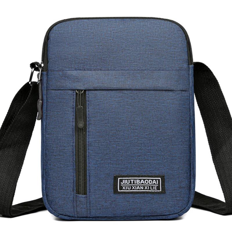 Men's small bag - a simple and lightweight crossbody bag or shoulder bag - is suitable for business trips.