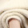 Mink Fleece Wrapped Hip Skirt Women's Autumn/Winter Thickened Knitted Half Skirt Medium Length Woolen Skirt Long Skirt