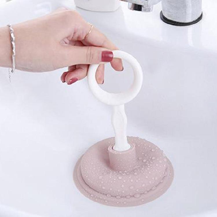 Bathroom Small Plunger Sink Drain Cleaner Suction Cup Clog Remover Easy Unclog