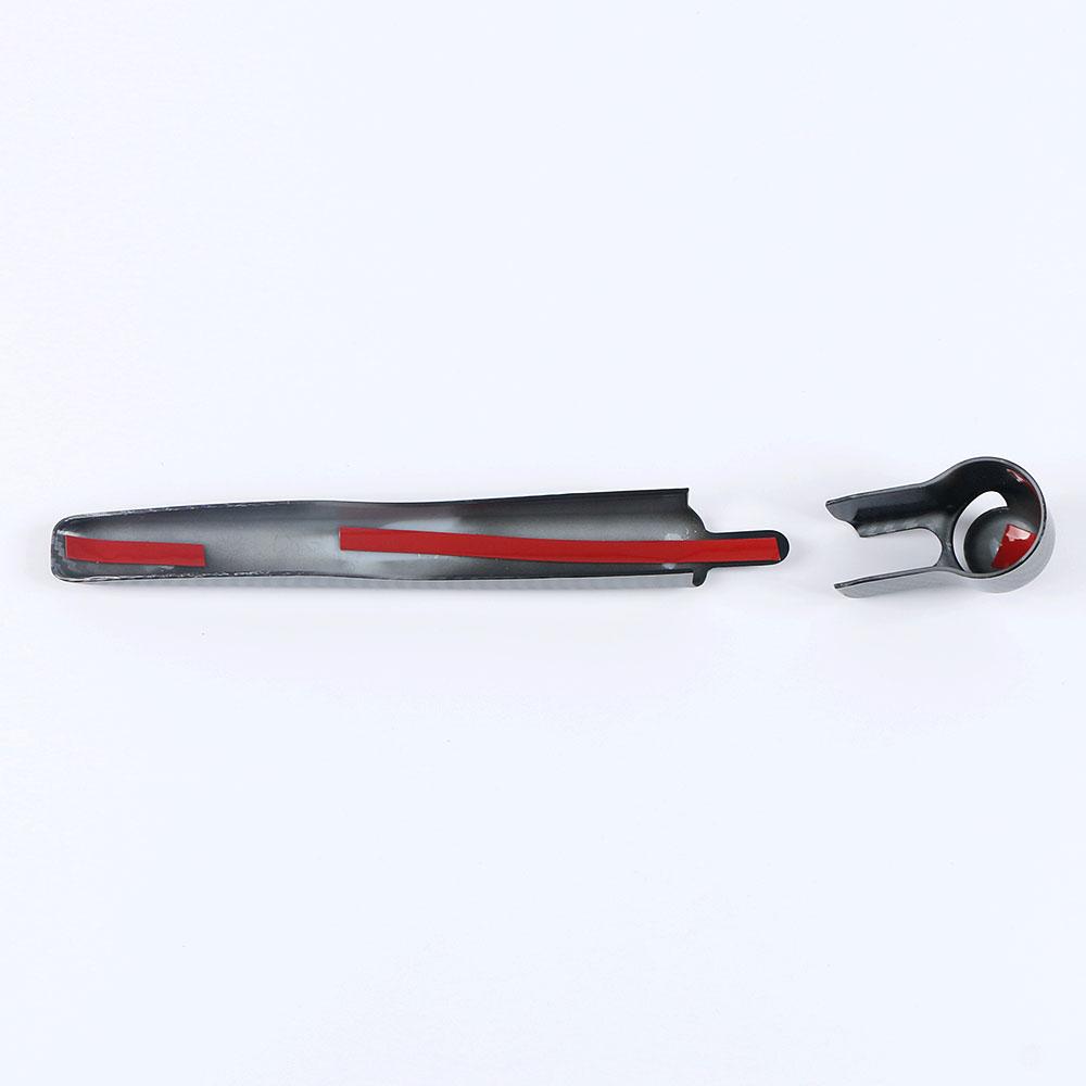 For GWM Tank 300 2024 2024 Black Rear Window Wiper Cover Trim Tail Windscreen Glass Wiper Carbon Decor Protector Chrome Sticker