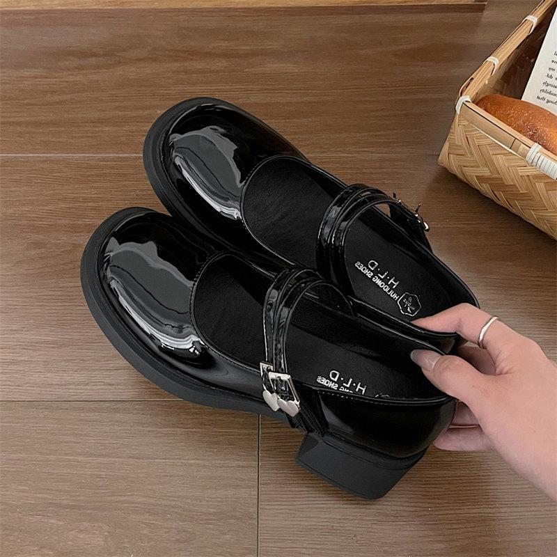 Fashion Women Lolita Shoes Female 2024 New summer Thick-soled College Style Casual Loafers Fashion Vintage JK Uniform Cosplay Shoes