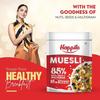 Happilo Premium Dry Fruit Muesli 500g (Pack of 2), 85% Nuts, Seeds and Multigrain, 15 In 1 Power Breakfast, High In Fiber, Omega 3, Protein