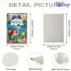 1pc Disney The Little Mermaid Metal Tin Sign - Vintage Underwater Scene with Ariel, 20.32x30.48 Cm Iron Wall Art Decor, Frameles