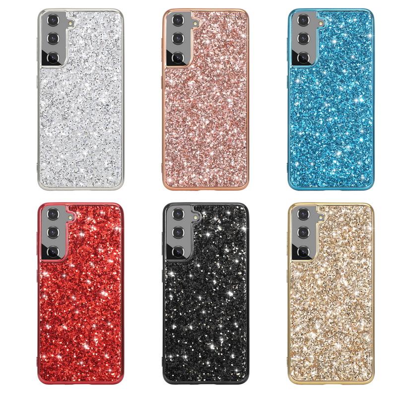 Bling Glitter Soft Silica gel Phone Case Back Cover For Samsung S26 S25 S24 FE S23 Ultra S22 Plus S21 S20 A17 A16 A55 A15 A35 A25 A14 A54 A53 5G
