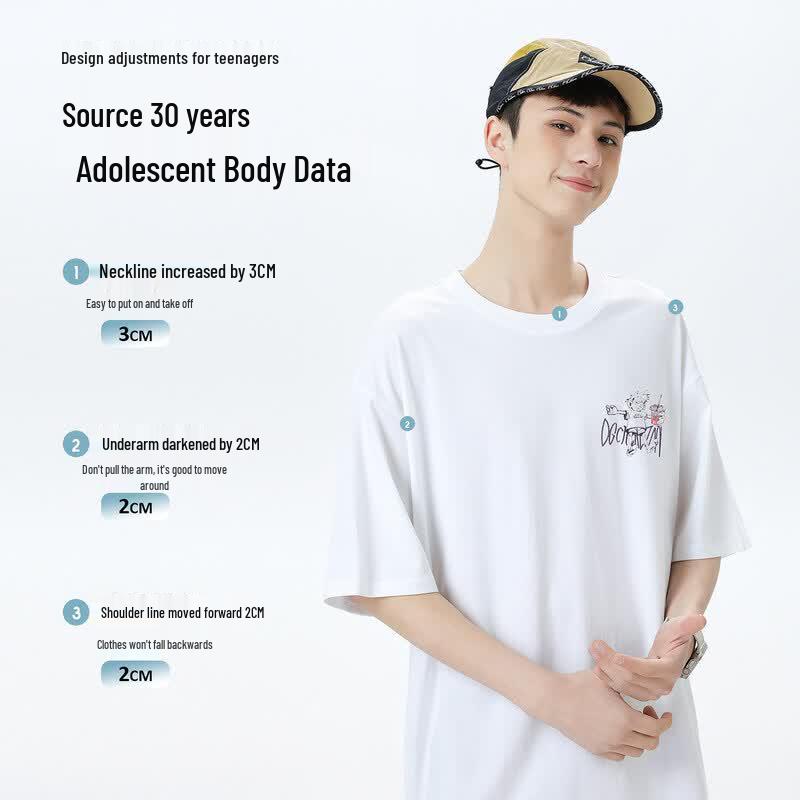 Rock-Paper-Scissors Boys Hooded Short Sleeve T-Shirt 190 белый