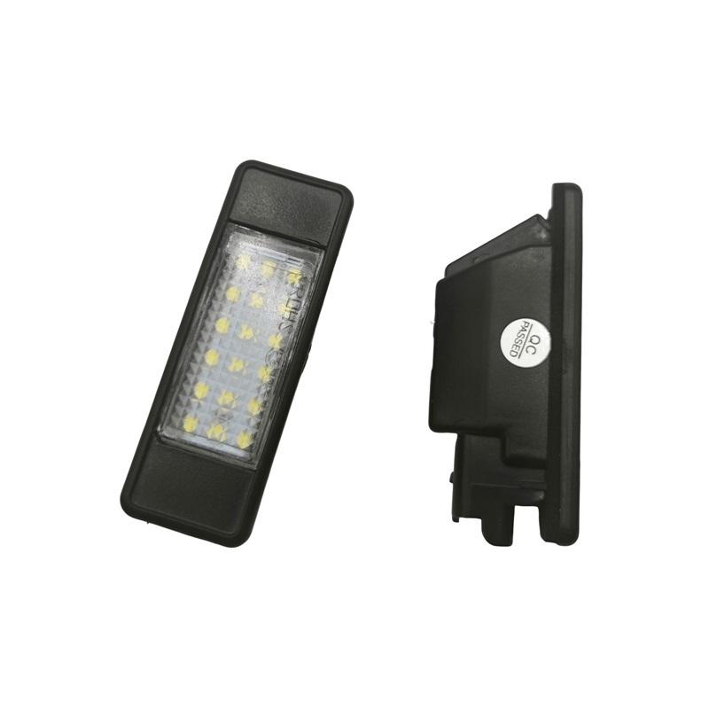 Car Canbus LED Number License Plate Light Lamp For Peugeot 106 1007 207CC 307 308 3008 406 508 607 For Citroën C2 C3 C5 C5 C6 C8