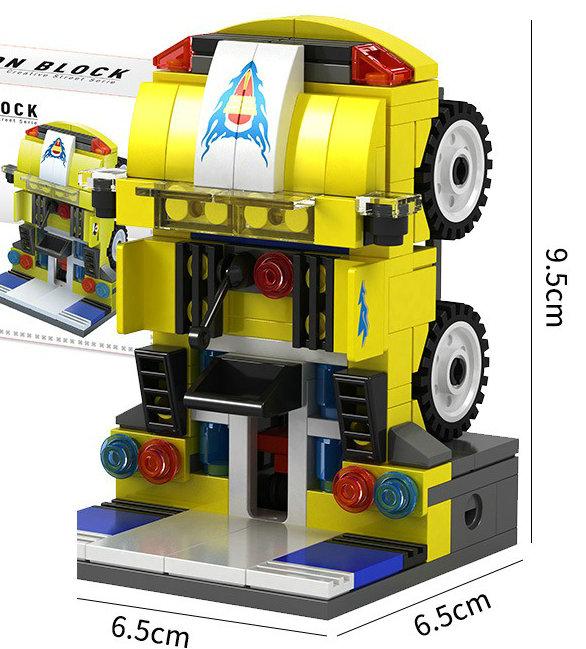 House Building Blocks Mini City Store Street View Snack Street Children'S Toys Boys And Girls Gifts Compatible With