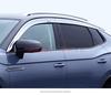 Volkswagen Tayron X T-Roc T-Cross Electroplated Rain Visors - Car Window Eyebrow Decorative Strips for Exterior Modification