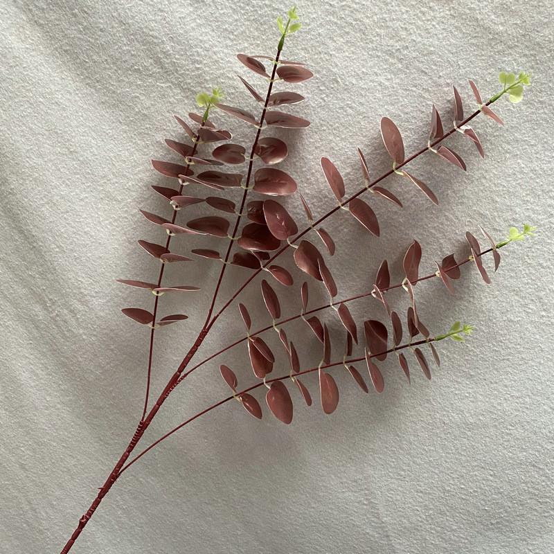 3d Printed Money Leaf Artificial Plant With Vibrant Colors For Living Room Decor