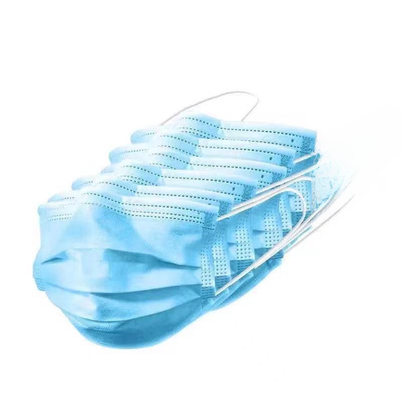 Individually Packaged Disposable Masks - Three-Layer Dustproof, Four-Layer Thickened, Available In White, Black, Blue for Adults