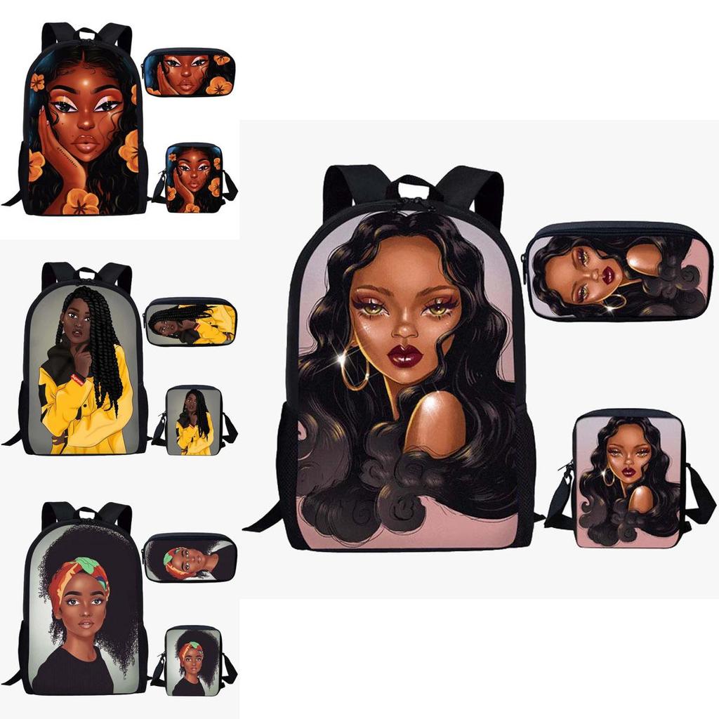 Nonspecific Girls School Backpack Set With Pencil Case For Daily Use And Storage Solution