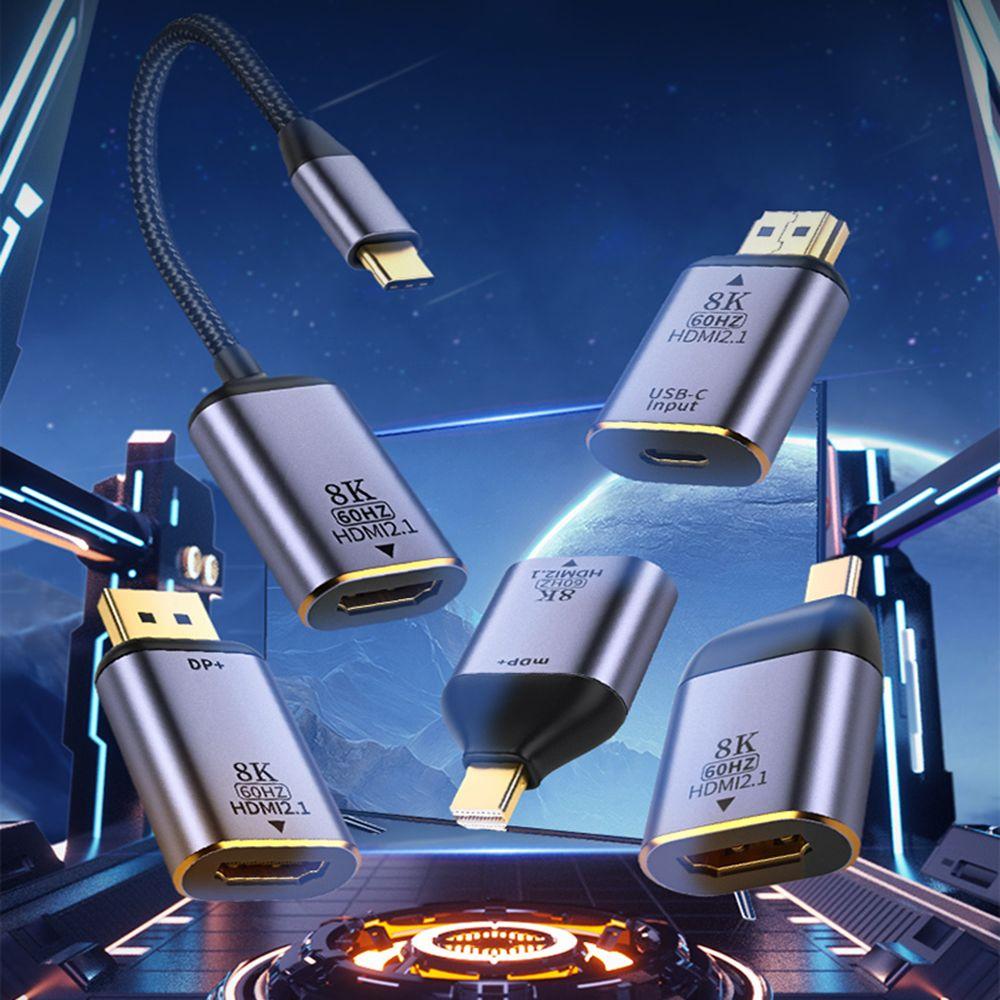 

Видеоконвертер USB Type-C в HDMI-совместимый адаптер «папа-мама» Mini DP в HDMI-совместимый адаптер