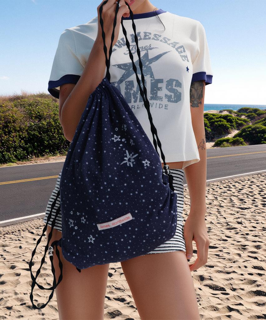 Ames-Worldwide Twinkle Gym Sack Navy