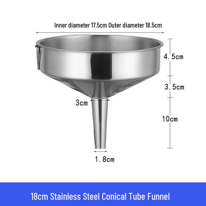 Heavy-Duty Stainless Steel Large Funnel for Industrial Fuel and Oil Press Machines