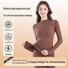 Women's Seamless Cotton Turtleneck Top - Thin, Warm, No-Pill, Autumn/Winter 2024 Collection