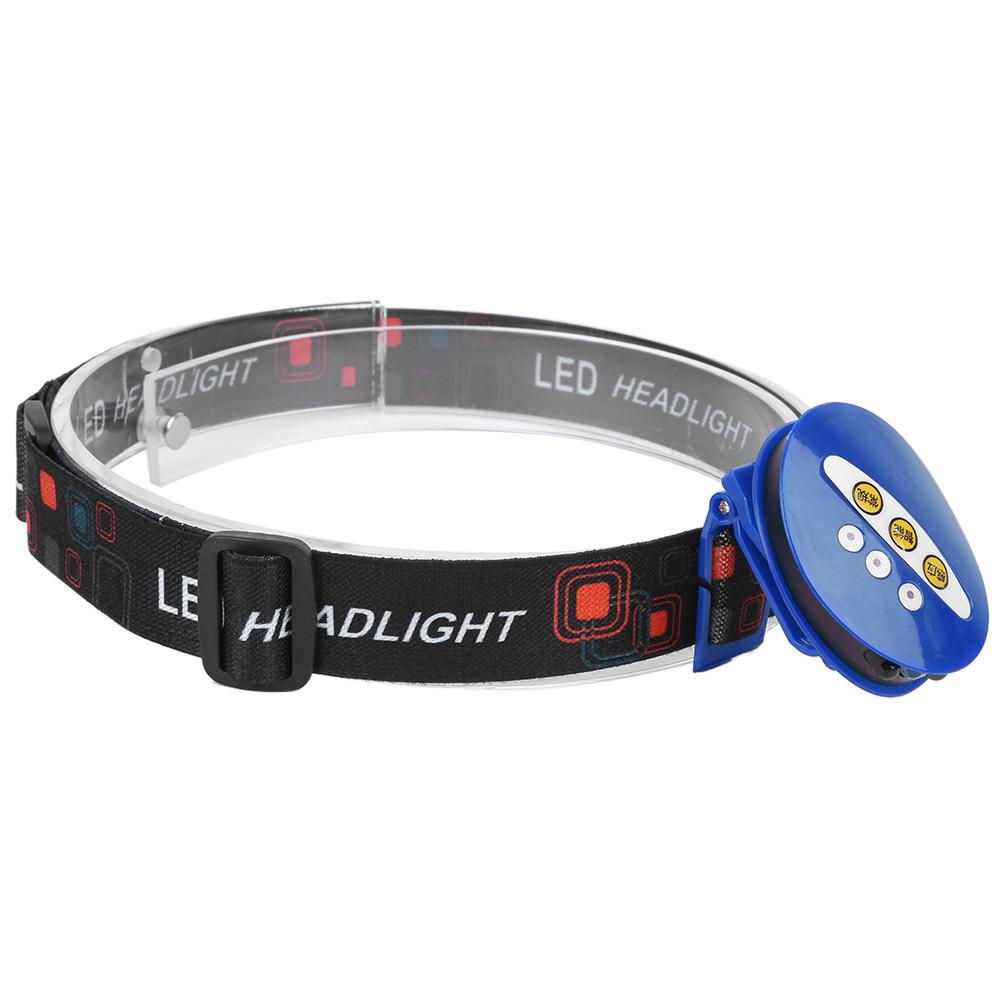 Sensing Hat Light Head Light USB Rechargeable Clip LED Hat Light for FishingBlue