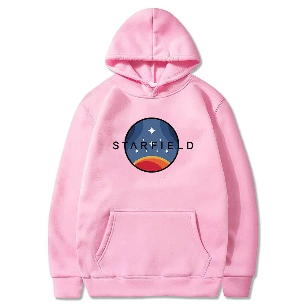 2023 Starfield Retro Constellation Hoodie New Game Merch Long Sleeve Sweatshirts Harajuku Streetwear Women Unisex Fashion Clothes