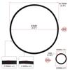 Vacuum Pump Rebuild Seal Kit Gasket Fit for   L5 2.5L Replace 07K145100C Auto Engine Repair Accessories
