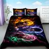 Duvet Cover Naruto Set Anime Print Pillowcase Quilt Cover Bedding Bag Set Queen King Size Digital Printing Kids Best Gifts