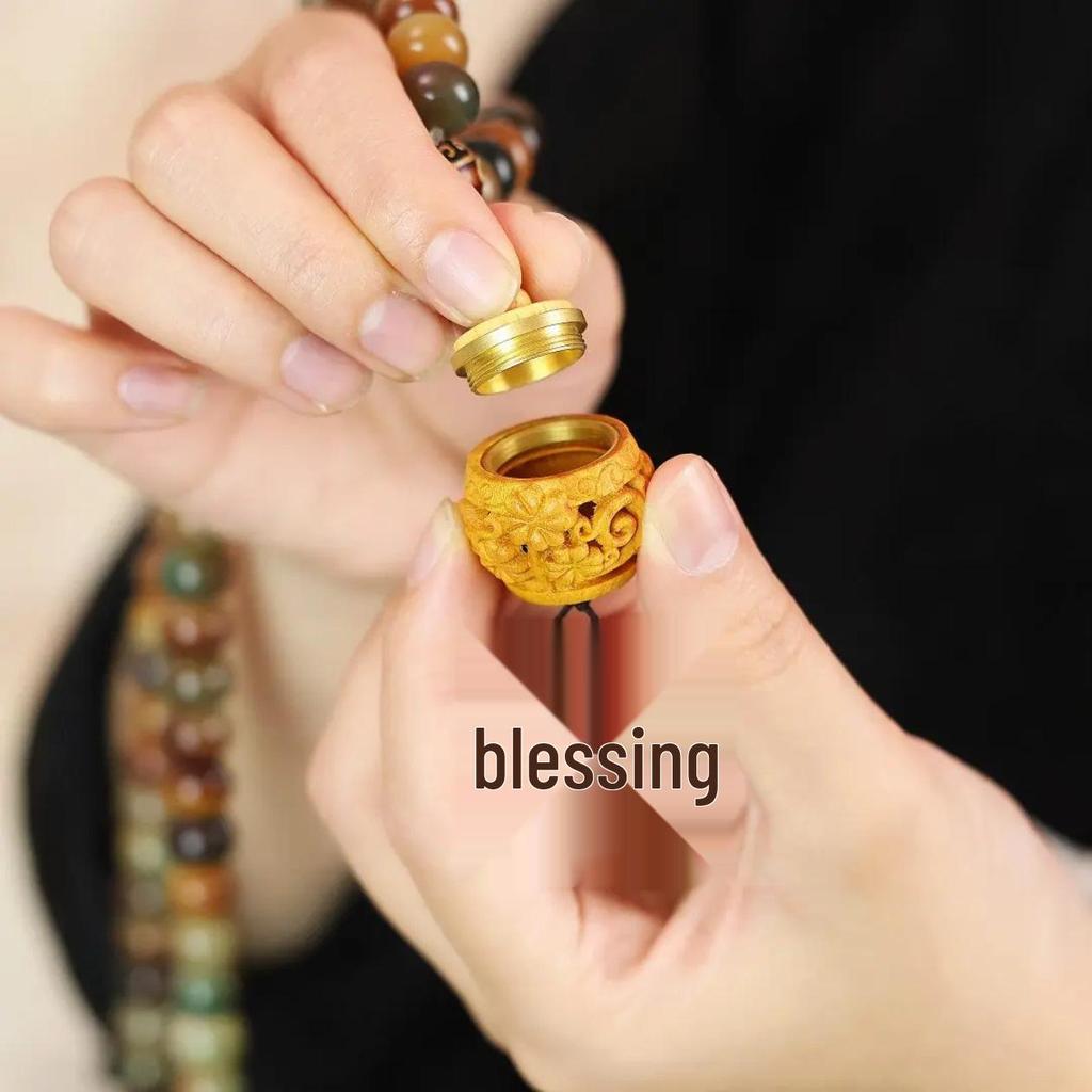 Large Charcoal Dunhuang Ask Heaven 108-Bead Bodhi Root Men's Bracelet for Cultural Play and Prayer.