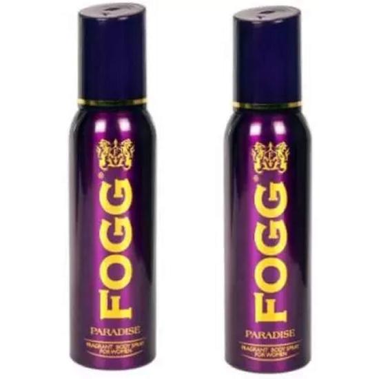 

Fogg Paradise Deodorant Perfume Body Spray - (120ml, Pack of 2) For Women