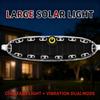 Car Solar Flashing Warning Light LED Warning Safety Flashing Strobe Light Motorcycle Night Warning Lamp Truck Visual Width Lamp