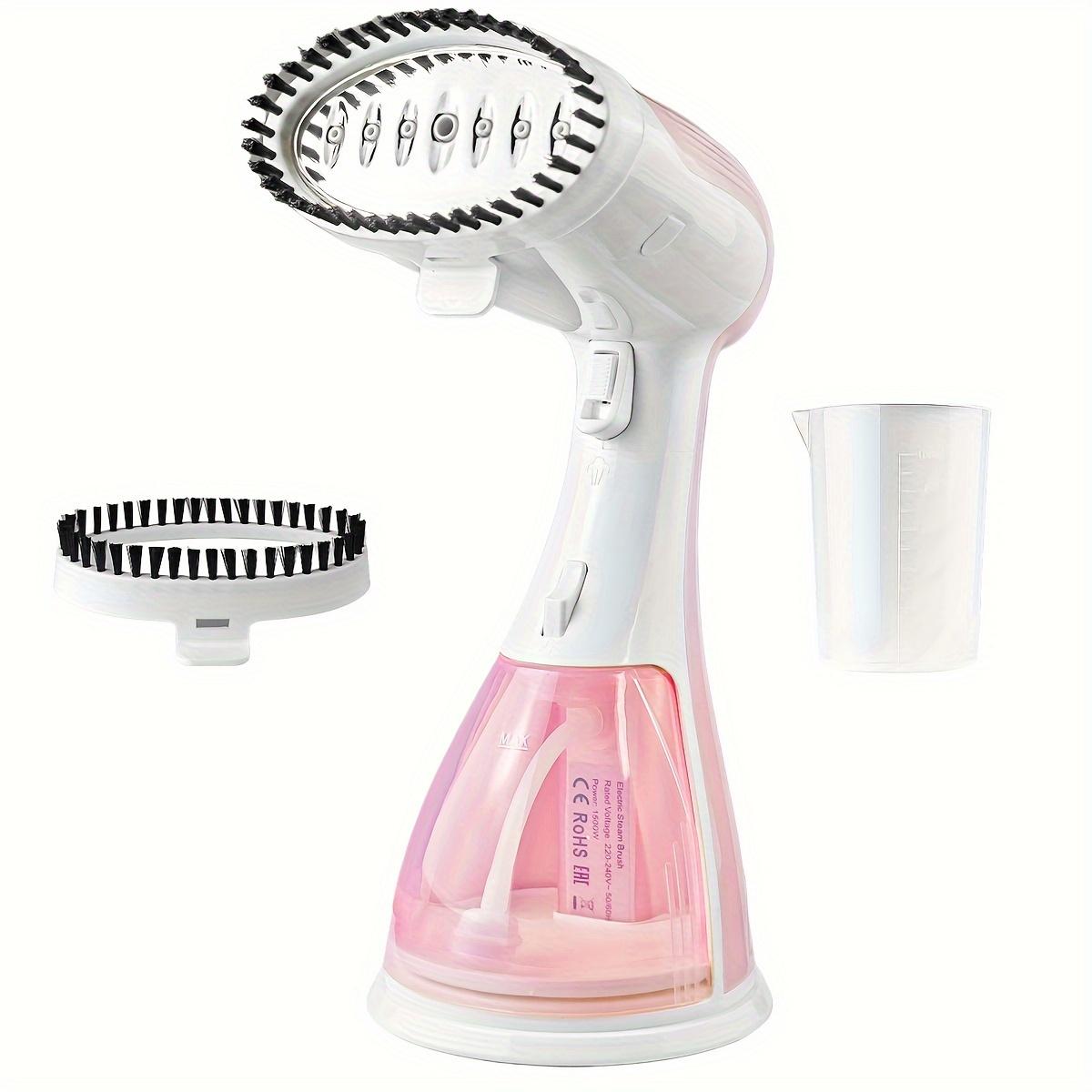 

1800 Вт Мощный Подвесной Утюг с Резервуаром для Воды 300 мл , Портативный Паровой Утюг для Дома , Путешествий, Ручной, 1500 Вт Мощный Пар, 220-240 В Европейская Вилка розовый